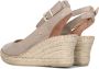FRED DE LA BRETONIERE Espadrilles Dames 153010276 Maat: 37 Materiaal: Suède Kleur: Taupe - Thumbnail 3