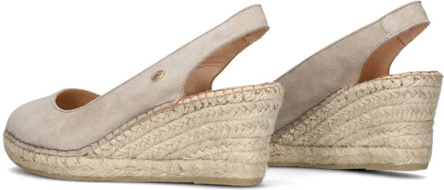 FRED DE LA BRETONIERE Taupe Espadrilles Clare Beau