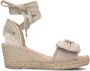 Fred de la bretoniere Espadrille Eve Bow Taupe - Thumbnail 3