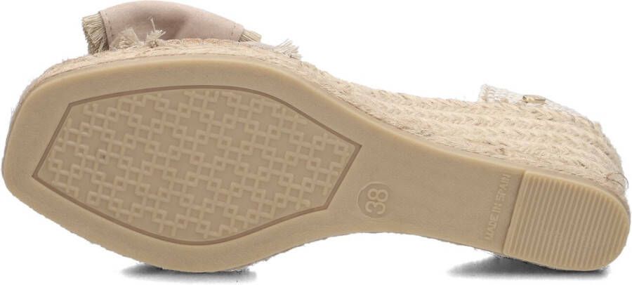 FRED DE LA BRETONIERE Taupe Espadrilles Eve Bow