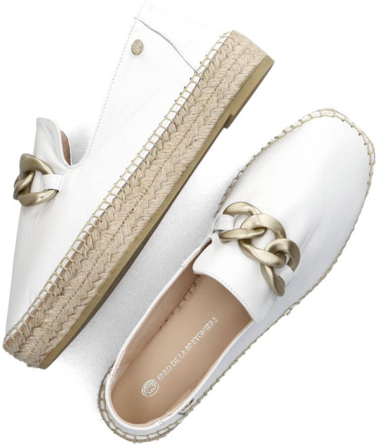 FRED DE LA BRETONIERE Witte Espadrilles June Li