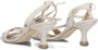 FRED DE LA BRETONIERE Sandalen Dames Iza Wrap Maat: 36 Materiaal: Leer Kleur: Wit - Thumbnail 4