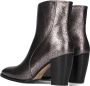 Fred de la Bretoniere Alicia Ankle Boot Enkellaarsjes Enkelboots met rits Dames Zwart - Thumbnail 3