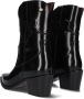 FRED DE LA BRETONIERE Cowboylaarzen Dames Jolie Western Maat: 37 Materiaal: Lakleer Kleur: Zwart - Thumbnail 3