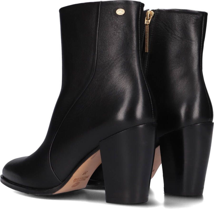 FRED DE LA BRETONIERE Zwarte Enkellaarsjes Alicia Ankle Boot