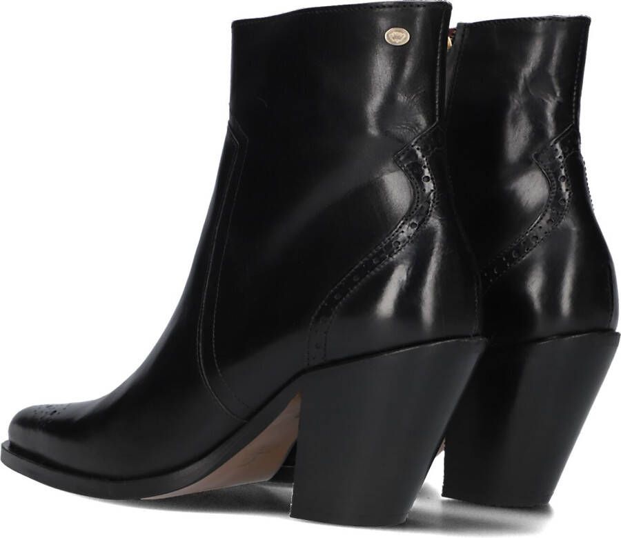 FRED DE LA BRETONIERE Zwarte Enkellaarsjes Blaire Ankle Boot