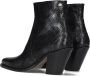 Fred de la Bretoniere Blaire Ankle Boot Enkellaarsjes Enkelboots met rits Dames Zwart - Thumbnail 3