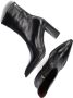 Fred de la Bretoniere Paige Ankle Boot Enkellaarsjes Enkelboots met rits Dames Zwart - Thumbnail 5