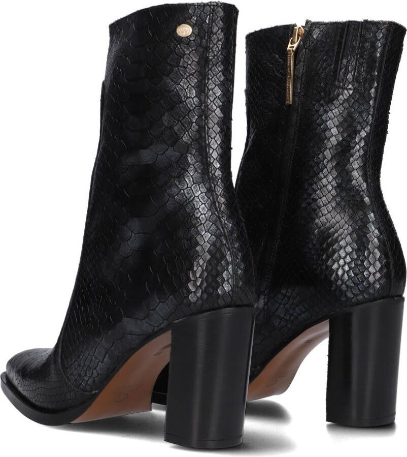 FRED DE LA BRETONIERE Zwarte Enkellaarsjes Paige Ankle Boot