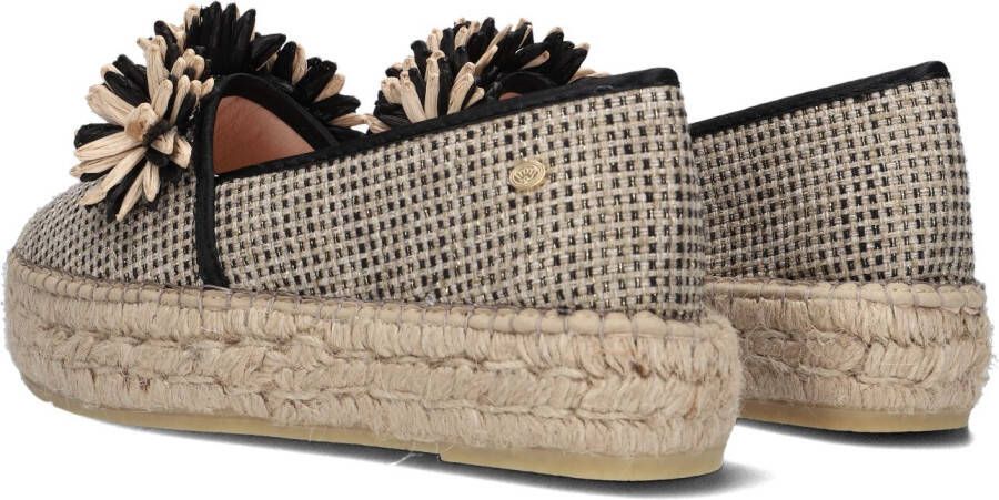 Fred de la Bretoniere Zwarte Espadrilles 152010241