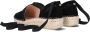 Fred de la Bretoniere 152010257 Espadrilles Dames Zwart - Thumbnail 3