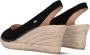 FRED DE LA BRETONIERE Espadrilles Dames 153010240 Maat: 41 Materiaal: Suède Kleur: Zwart - Thumbnail 3
