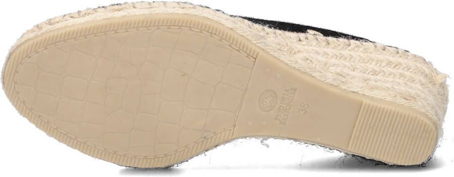 Fred de la Bretoniere Zwarte Espadrilles 153010268