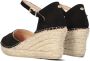 FRED DE LA BRETONIERE Espadrilles Dames 153010272 Maat: 36 Materiaal: Suède Kleur: Zwart - Thumbnail 5