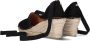 FRED DE LA BRETONIERE Espadrilles Dames 153010287 Maat: 38 Materiaal: Suède Kleur: Zwart - Thumbnail 3
