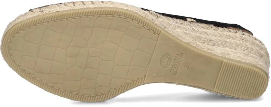 FRED DE LA BRETONIERE Zwarte Espadrilles Clare Beau