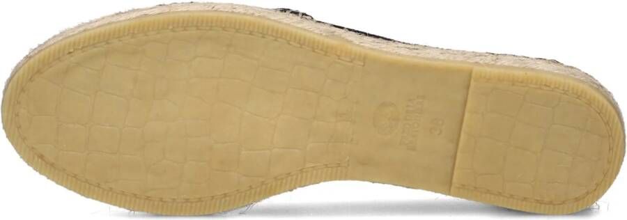 FRED DE LA BRETONIERE Zwarte Espadrilles Mili Ana