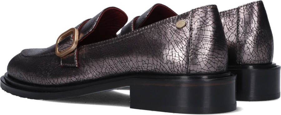 FRED DE LA BRETONIERE Zwarte Loafers Ilay Buckle