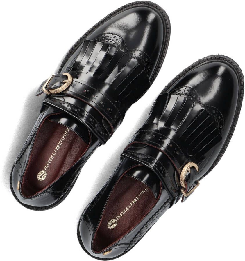 FRED DE LA BRETONIERE Zwarte Loafers Paris Groove