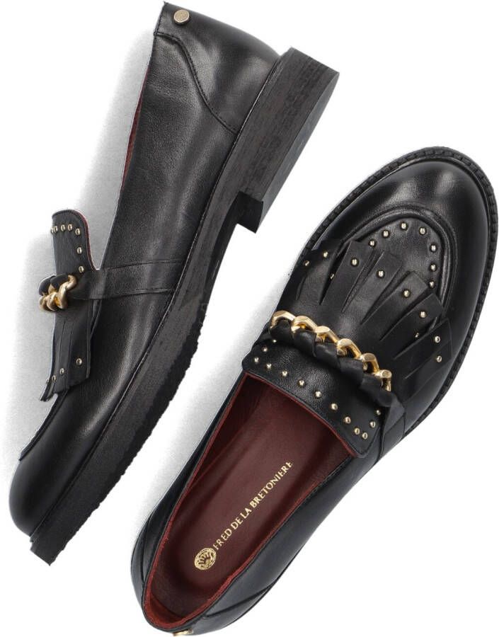 FRED DE LA BRETONIERE Zwarte Loafers Paris Loafer