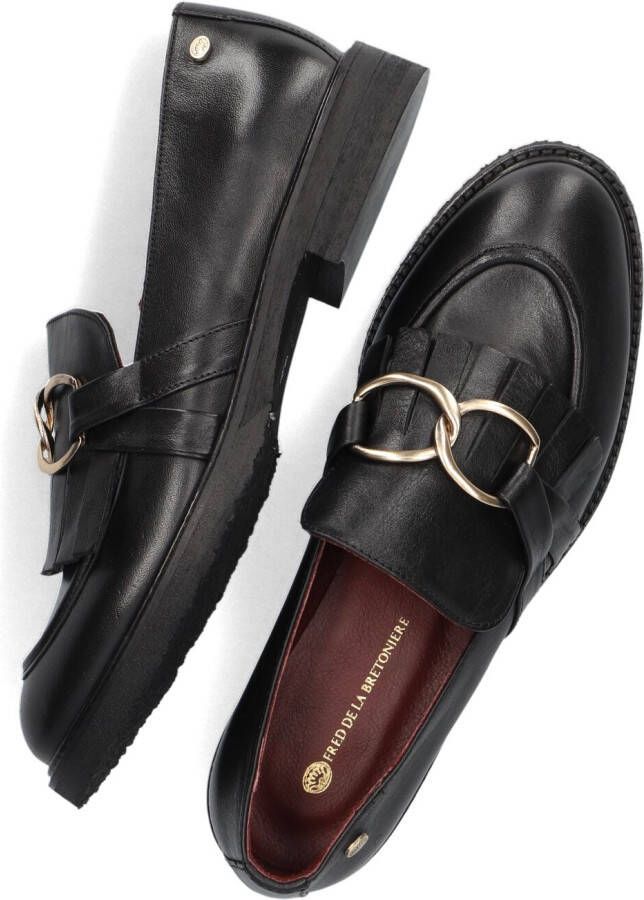 FRED DE LA BRETONIERE Zwarte Loafers Paris Loafer