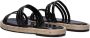 FRED DE LA BRETONIERE Slippers Dames 154010004 Maat: 39 Materiaal: Leer Kleur: Zwart - Thumbnail 4