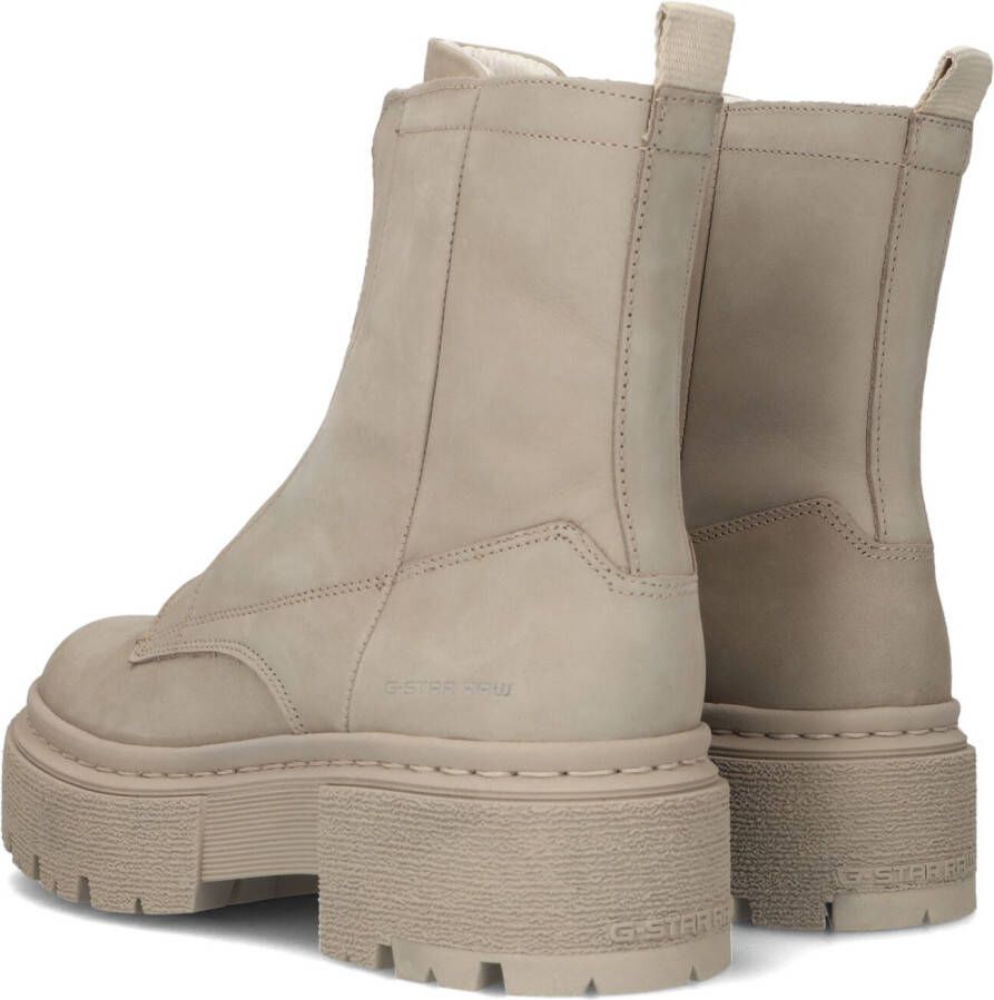 G-Star Raw Beige Enkelboots Kafey Pfm Hgh Zip W