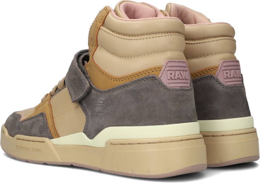 G-Star Raw Beige Hoge Sneaker Attacc Mid Nub W