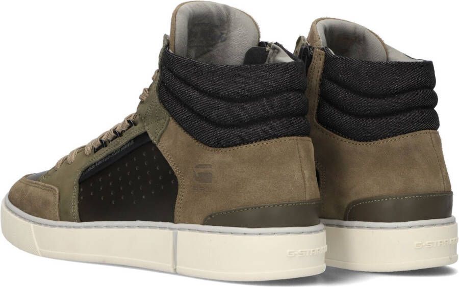 G-Star Raw Groene Hoge Sneaker Ravond Ii Mid Lea M