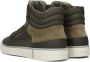 G-Star G Star Raw Ravond Mid Bsc Dnm M Hoge sneakers Leren Sneaker Heren Groen - Thumbnail 6