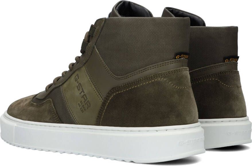 G-Star Raw Groene Hoge Sneaker Rocup Ii Mid Lea M