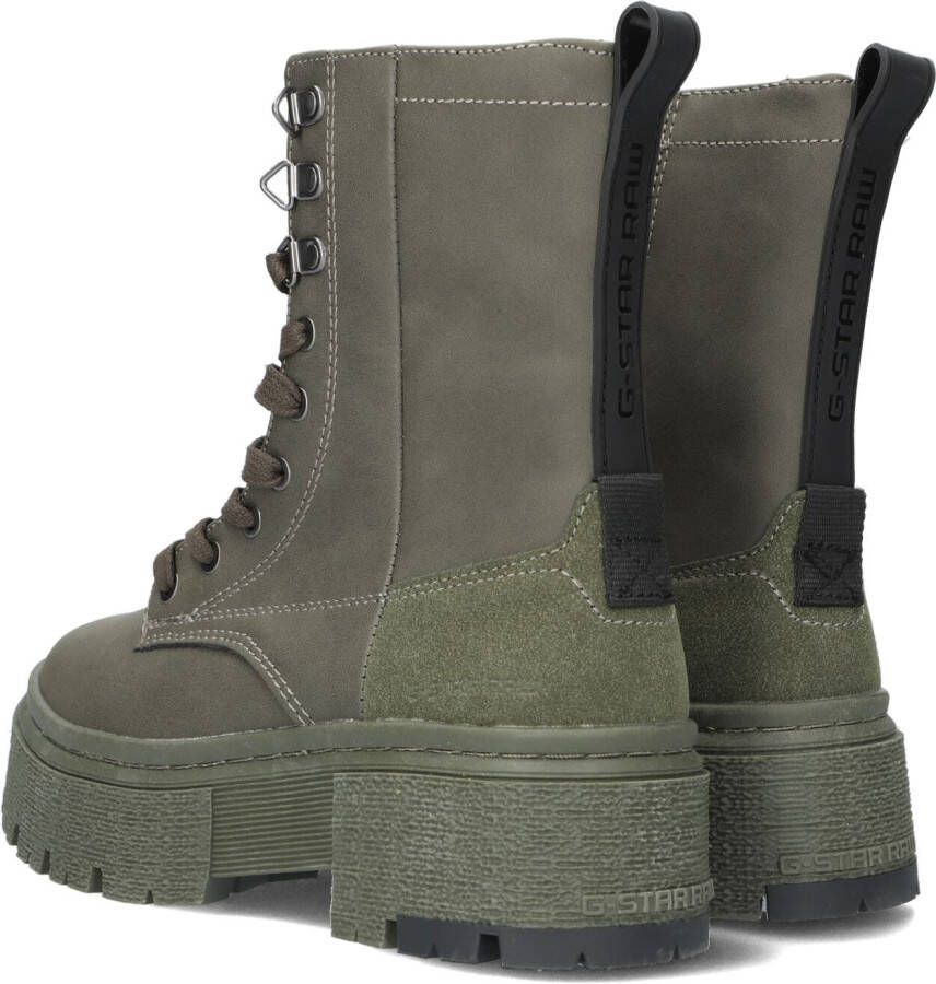 G-Star Raw Groene Veterboots Kafey Pfm Hgh Lace K