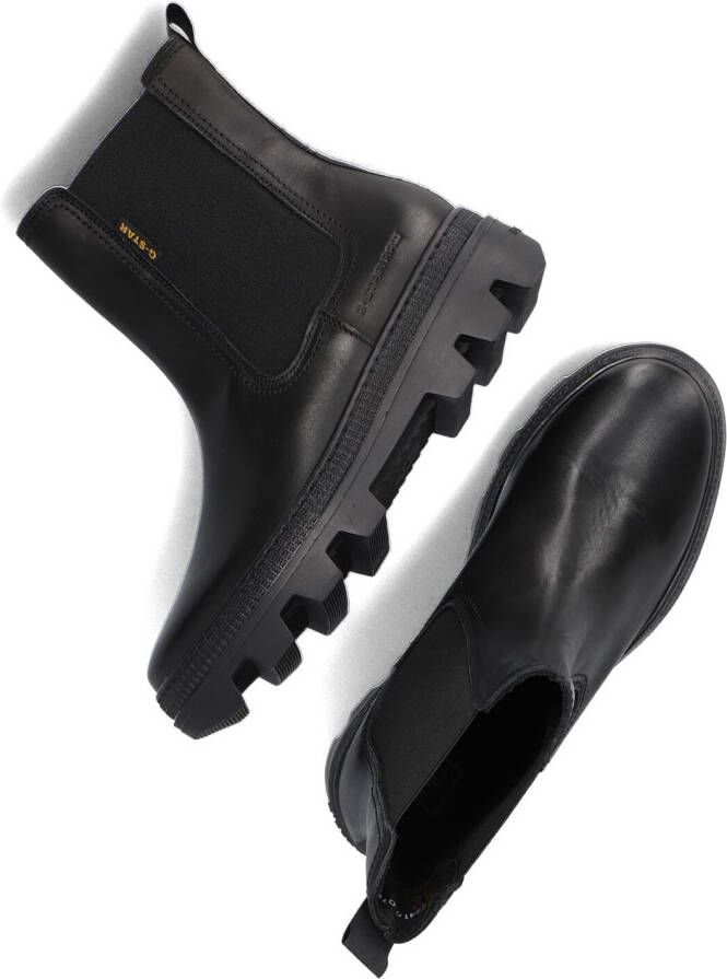 G-STAR RAW Zwarte Boots Noxer Chs Lea W