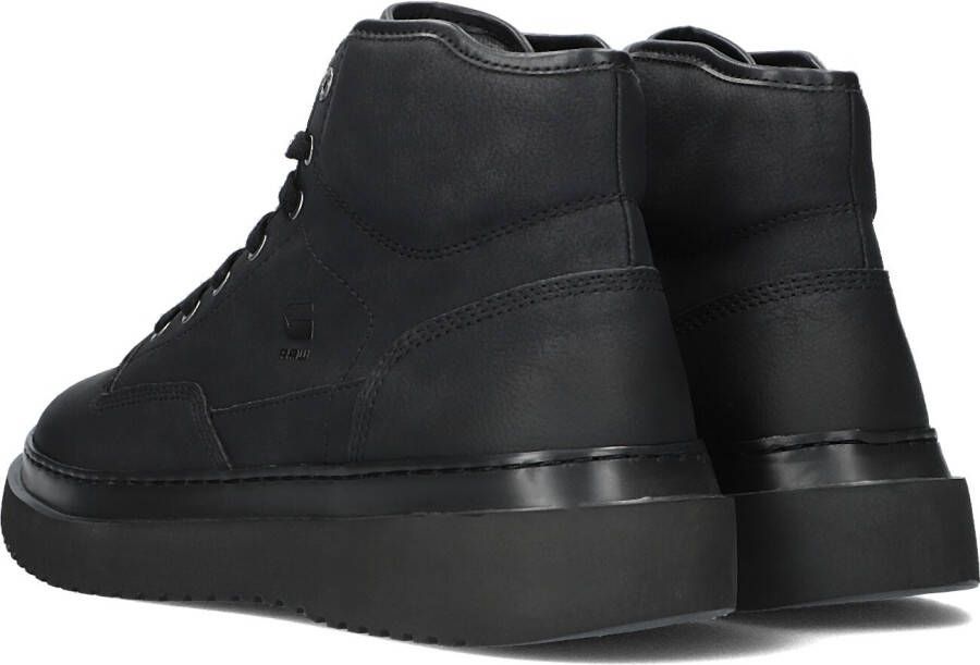 G-Star Raw Zwarte Hoge Sneaker Dexter Mid Nub M