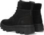 G-Star Raw Noxer Hgh Nub M Veterboots Laarzen Met Veters Heren Zwart - Thumbnail 7