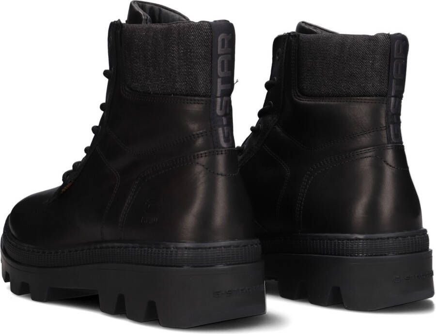 G-STAR RAW Zwarte Veterboots Noxer High Lea M