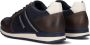 Gaastra Koast Oil Crd M Lage sneakers Leren Sneaker Heren Blauw - Thumbnail 6