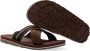 Gaastra Gene Teenslippers Zomer slippers Heren Cognac - Thumbnail 8