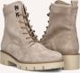 GABOR Veterboots Dames 055 Maat: 40 5 Materiaal: Suède Kleur: Beige - Thumbnail 5