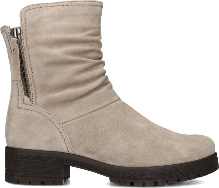 GABOR Beige Enkellaarsjes 092