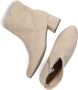 Gabor 380 Enkellaarsjes Enkelboots met rits Dames Beige - Thumbnail 5