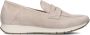 Gabor Beige Suède Loafers Stijlvolle Comfortabele Schoenen Beige Dames - Thumbnail 1