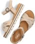 Gabor 083.3 Sandalen Met Sleehak Dames Beige - Thumbnail 6