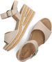 Gabor Comfortabele Beige Sandalen met Suède Band Beige Dames - Thumbnail 6
