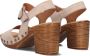 Gabor Bruin Tinten 753.1 Sandalen Dames Beige - Thumbnail 3