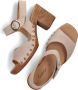 Gabor Bruin Tinten 753.1 Sandalen Dames Beige - Thumbnail 5