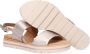 Gabor Comfortabele Metallic Sandalen met Elastische Band - Thumbnail 5