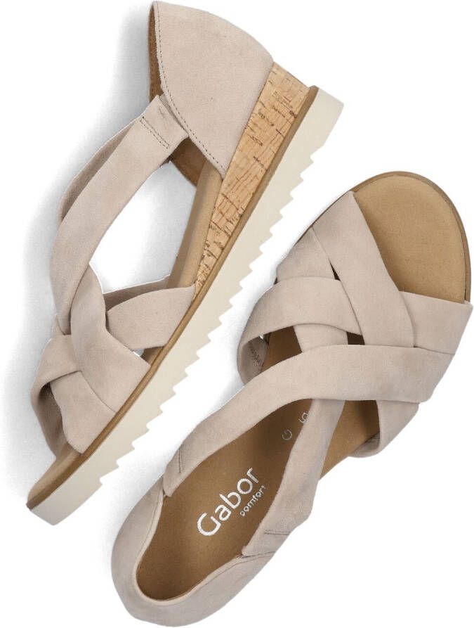 GABOR Beige Sandalen 782