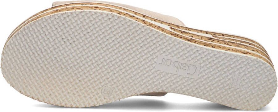 GABOR Beige Slippers 650.1