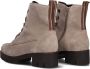 Gabor 711.3 Veterboots Laarzen Met Veters Dames Beige - Thumbnail 3